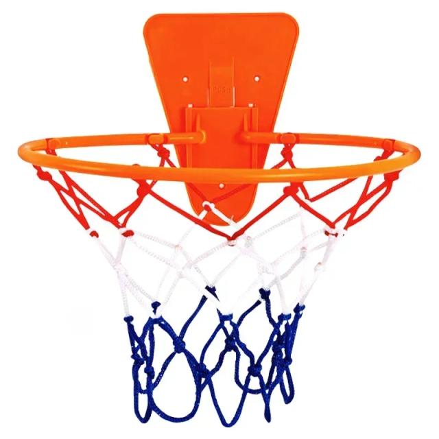 Aros de Basquete Indoor para Crianças Treinamento Dobrável Montagem na Parede Silencioso