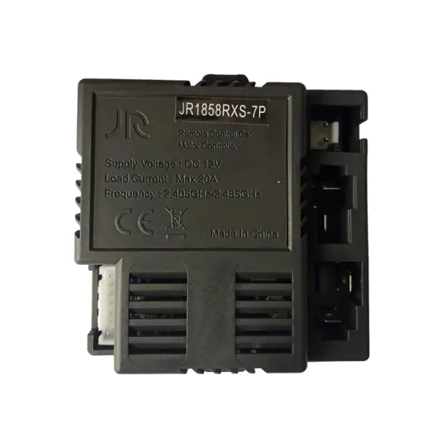 Receptor e Controle Remoto Universal JR para Carros Elétricos Infantis - Controlador de Brinquedos