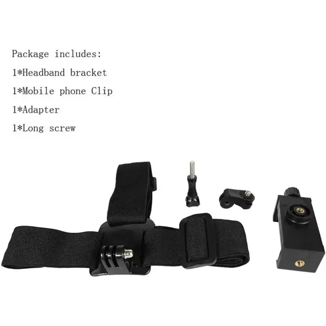 Suporte de Smartphone para Vídeos em Primeira Pessoa: Montagem para iPhone 15, 14, 13 Pro Max e GoPro
