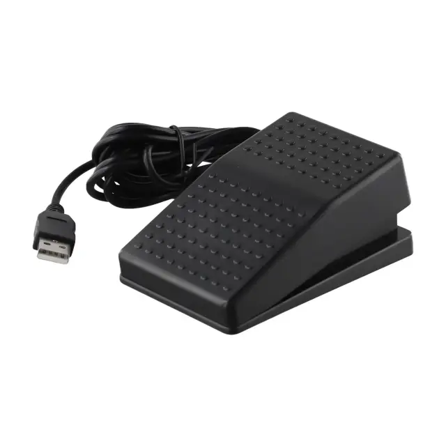 Pedal Control Switch USB: Aprimore Sua Experiência de Jogo e Controle de Música com Ação Rápida para Aquisição de Imagem