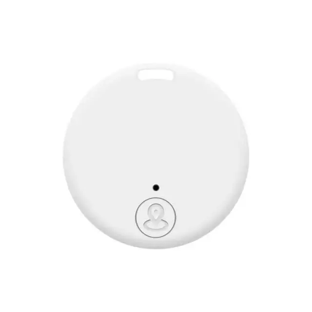 Rastreador GPS Redondo Inteligente para Animais de Estimação e Crianças, Dispositivo Anti-perda com Localização em Tempo Real
