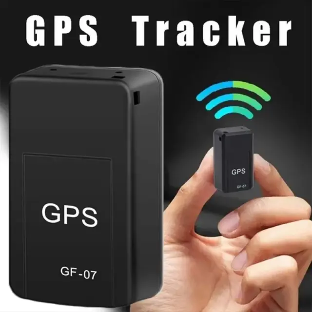GF07 Rastreador GPS Mini Magnético para Carro, Moto, Pets e Idosos