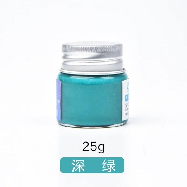 Tinta Aquarela de Cerâmica para Artesanato DIY - Profissional, Segura e Não Tóxica em 12 Cores com Opção de 25g