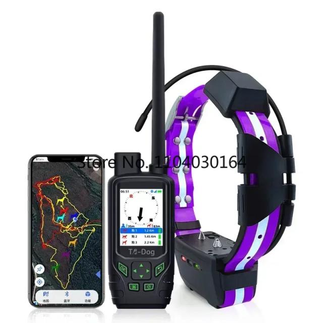 Colar de Posicionamento GPS para Cães Retriever com Tração e Rastreador Integrado