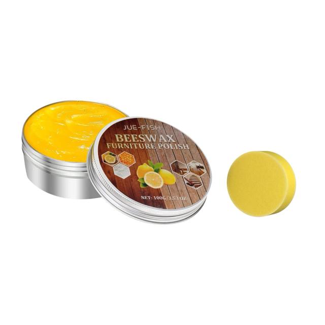 Cera de Abelha Natural para Móveis - Polimento e Restauração Profissional - 100g