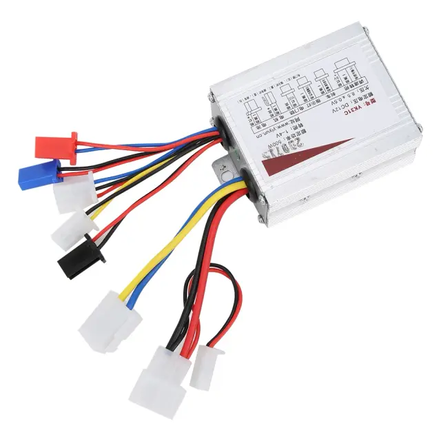 O motor elétrico da bicicleta da liga de alumínio escovou o controlador, parte do E-Scooter, 12V, 24V, 36V, 48V, 250W, 350W, 500W, 800W