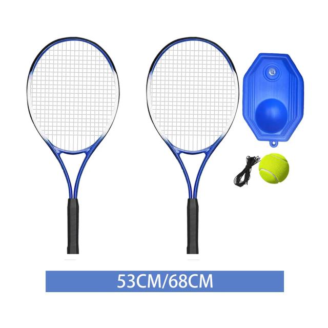 Raquete de Tênis Leve para Treinamento Individual e Jogos ao Ar Livre