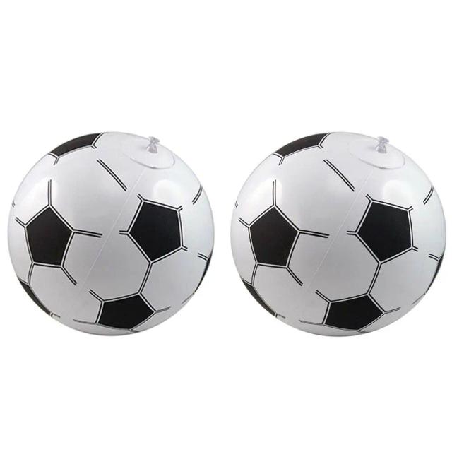 Bola de Futebol Elástica para Crianças em PVC - Alta Qualidade para Treinamento e Jogos (Kit com 2 Peças)