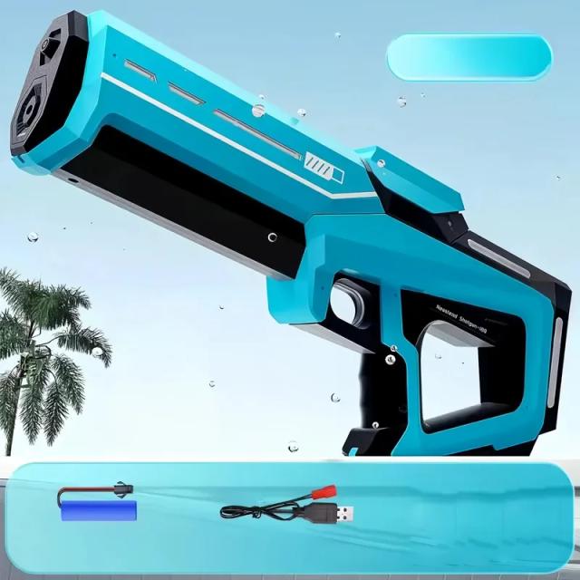 Pistola Elétrica Automática para Crianças: Brinquedo de Praia Divertido para Meninos e Meninas, Presente Perfeito para Todas as Idades