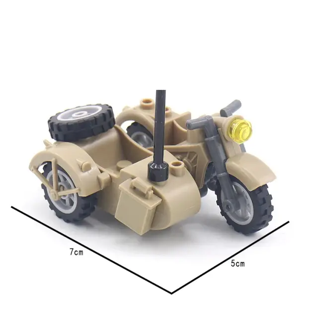 Conjunto SWAT de Blocos de Montar com Armas Militares e Soldados - Brinquedo DIY de 25, 50 ou 100 Peças