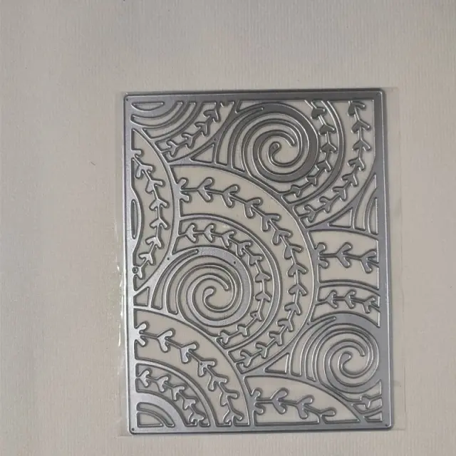 Flor de Metal para Corte, Molde de Scrapbooking DIY para Álbum de Fotos e Cartões, com Stencils e Ferramentas de Artesanato