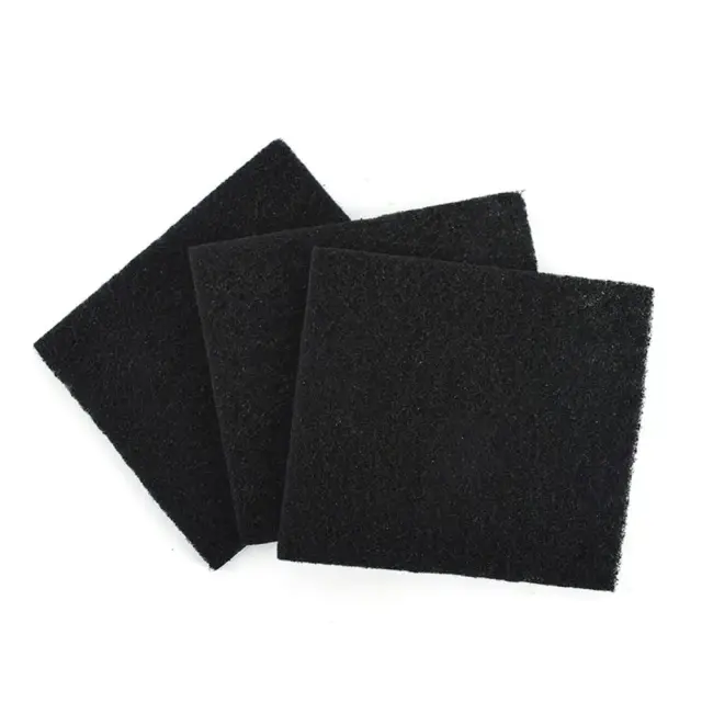 Filtro de Carbono Ativado para Caixas de Areia de Gato - Alta Absorção e Desempenho - Pacote com 3 Peças