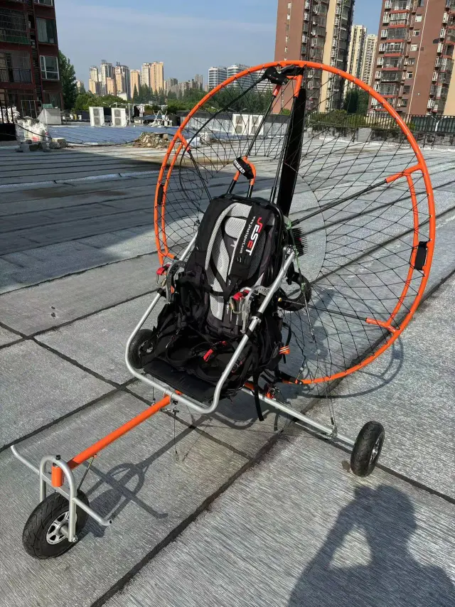 Parapentes AirJET: Desempenho Superior com Roda Tipo Solo