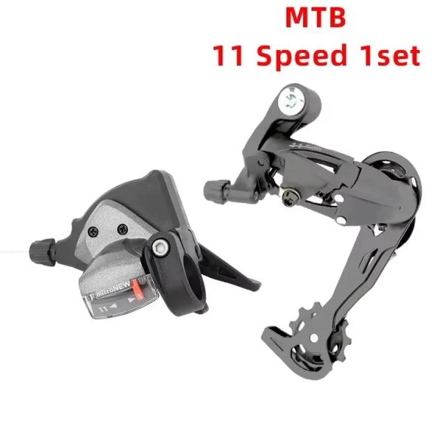 Micronew Shifter e Desviador Traseiro Mountain Bike 7/8/9/10/11 Velocidades