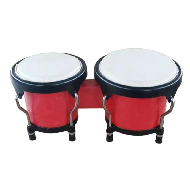 Conjunto de Tambores Bongo para Adultos - Instrumentos de Percussão Perfeitos para Iniciantes e Presentes Criativos