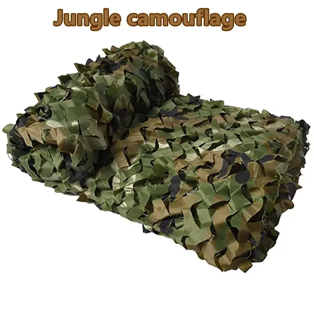 Barraca Camuflada para Carro com Toldo e Malha de Sombra em Diferentes Cores e Tamanhos 4x4m, 3x6m e 2x3m