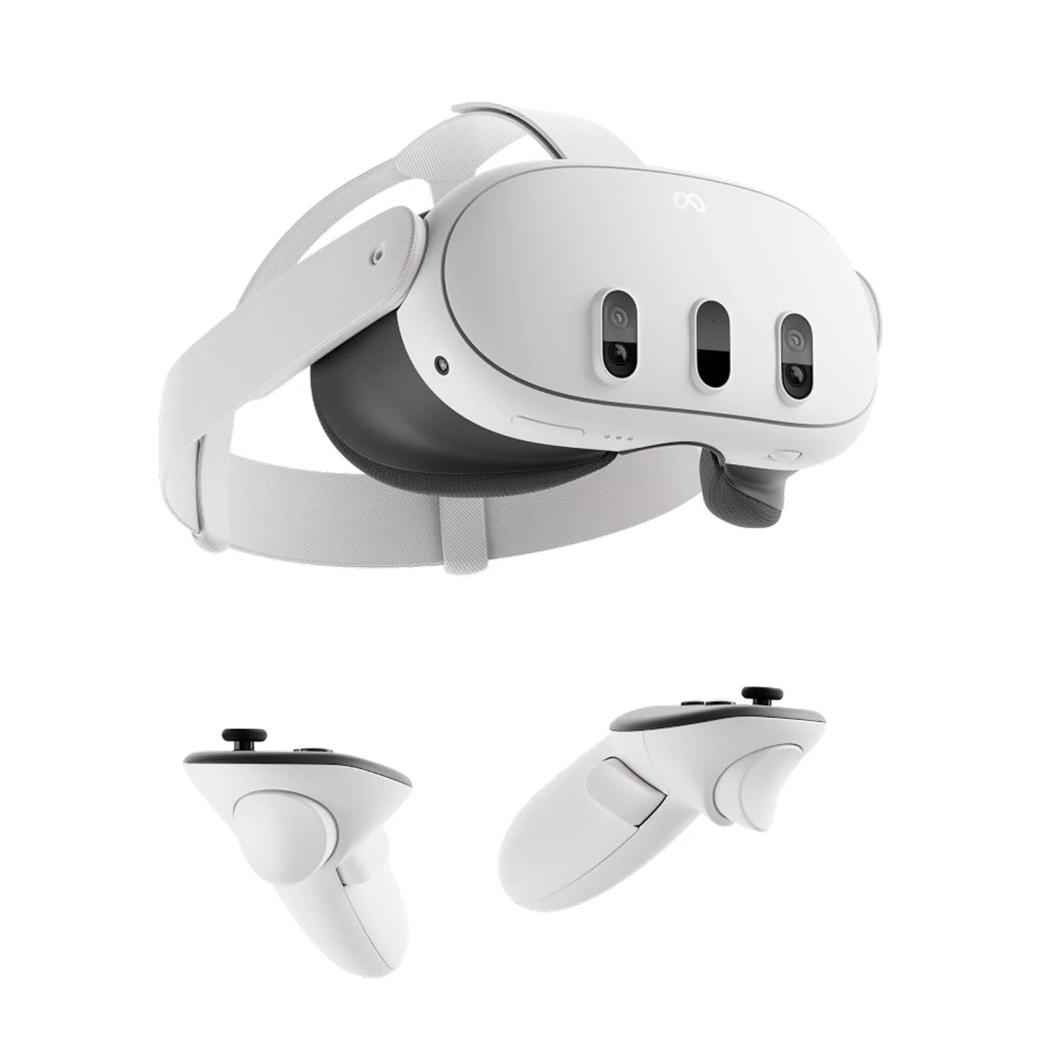 Meta Quest 3 512GB Oculus Headset VR Sem Fio com Resolução 30% Mais Nítida, 2X Potência Gráfica, Teste de 3 Meses Meta Horizon+ com Mais de 40 Jogos - Image 1
