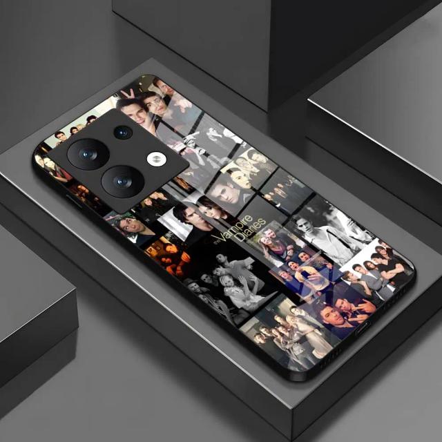 Capa de Telefone Ultra Vidro The Vampire Diaries para Xiaomi 11, 12, 13, 14, POCO, M6, F5 e F6