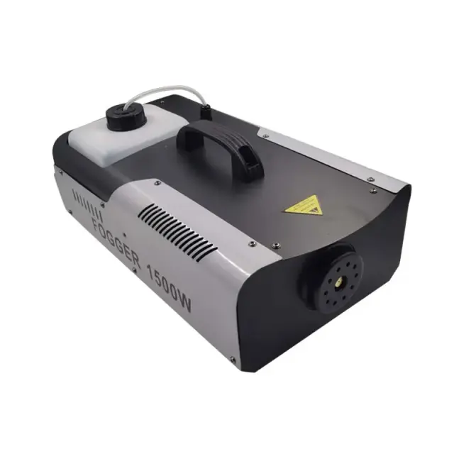 Máquina de Fumaça 1500W com Controle Remoto e Cabo para Pulverização de Óleo Líquido