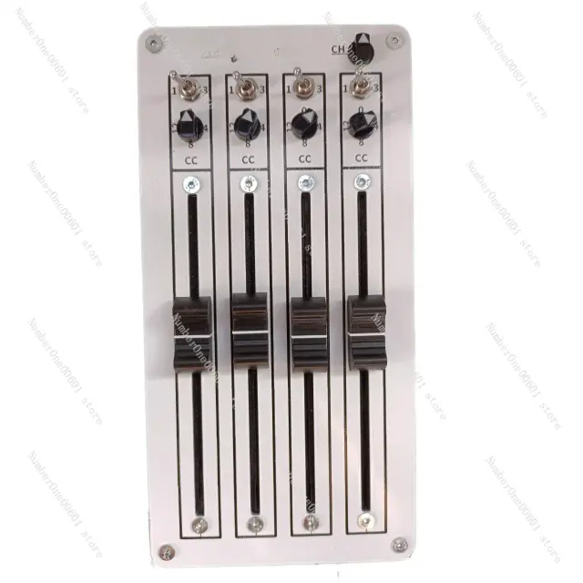 Controlador de Música para Computador com Fader, 4 Push, Conexão USB e MIDI - Equipamento Versátil para DAW e Controle de Volume
