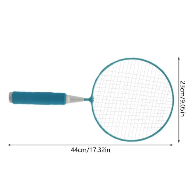 Conjunto Completo de Tênis de Mesa e Badminton para Crianças com Raquete, Quadro de Liga e Petecas de Nylon