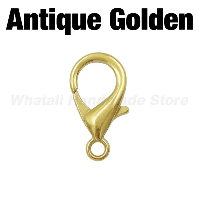 Fechos de Metal para DIY: 50 PCS de Ganchos de Primavera e Acessórios para Colares e Pulseiras