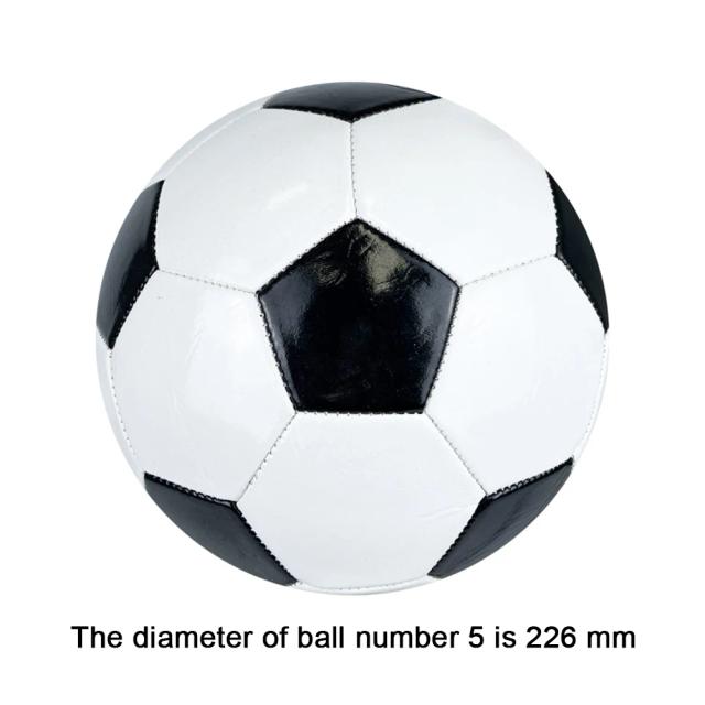 Bolas de Futebol Tamanho Padrão em Couro Macio para Crianças e Adultos - Ideal para Treinamento e Uso Profissional tamanho 5